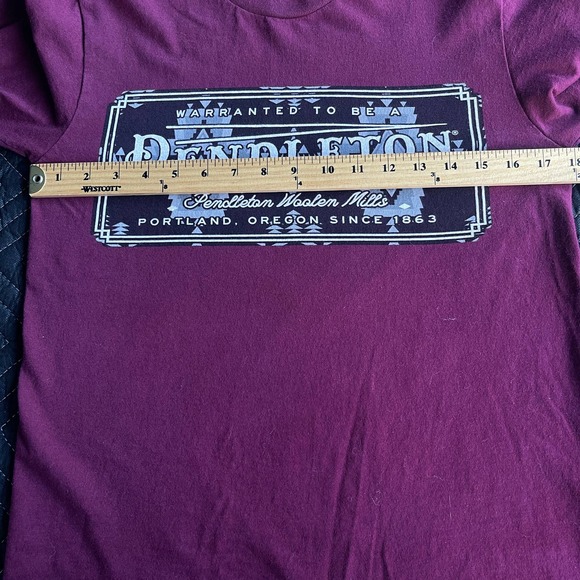 Pendleton Shirt Mens Small Red Short Sleeve Cotton - Picture 5 of 8